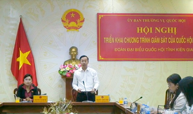 PHÓ CHỦ TỊCH UBND TỈNH KIÊN GIANG NGUYỄN THANH NHÀN KIẾN NGHỊ QUỐC HỘI MỞ RỘNG CÁC CHUYÊN ĐỀ GIÁM SÁT TRONG CÁC LĨNH VỰC CỤ THỂ